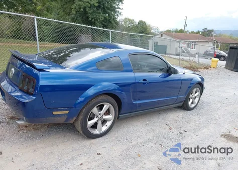 2006 Ford Mustang V6 из США, поврежденный, VIN 1ZVFT80N565122745